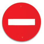 Señal Entrada Prohibida
