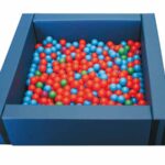 Piscina de Bolas Espuma Cuadrada 150x150x40