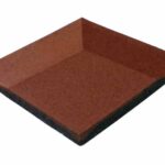 Suelo Caucho. Esquina 4 cm