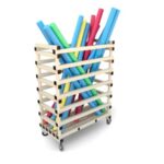 Piscina. Contenedor Cilindros