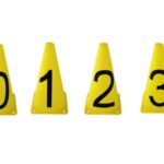 Cono Marcado. Números. 10