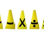 Cono Marcado. Signo. 5 uds.