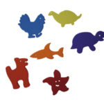 Set 36 Animales Foam Piscina