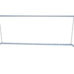 J. Porterías Fútbol 7 Trasladables Aluminio 120x100