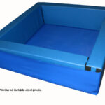 Suelo para Piscina de Bolas Espuma Cuadrada