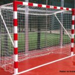 J. Porterías Fútbol Sala/Balonmano Fijas Metálicas