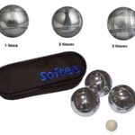 Petanca Metálica Profesional. 3 bolas