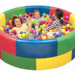 Piscina de Bolas Sensorial Redonda 150x52