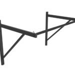 Barra Pared Dominadas. Pull Up Rack