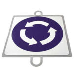 Panel Tráfico Obligación. Intersección