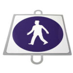 Panel Tráfico Obligación. Peatones