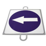 Panel Tráfico Obligación. Sentido Derecha / Izquierda