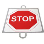 Panel Tráfico Prioridad. Stop