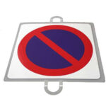 Panel Tráfico Prohibición. Estacionamiento