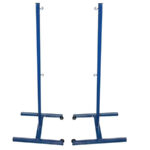 Postes Bádminton Metálicos. Fijos