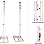 Postes Multideporte Trasladables Aluminio