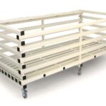 Piscina. Carro Ruedas 2 m. Sin tapa