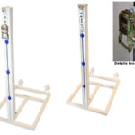 Postes Tenis Trasladables. Aluminio. Cuadrado