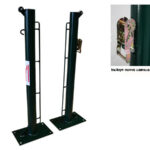 Postes Pádel Fijos con Base para Atornillar. Redondo