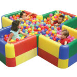 Piscina de Bolas Sensorial en Cruz