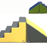 Figura Foam. Escalera y Rampa 60