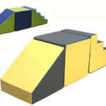 Figura Foam. Escalera, Rampa y Cubo 60