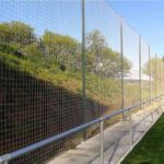 Poste 6 m Acero para Red Protección