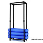 Estantería Vertical Cilindros Pilates