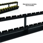 Mueble Grande para Mancuernas en Caucho