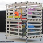 Armario PVC con Puertas. 140x82x152