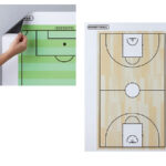 Pizarra Táctica Enrollable 60x80 Baloncesto