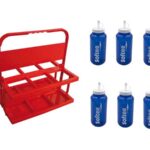 Set Botellero Plegable con 6 botellas 1 L
