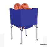 Carro Portabalones Plegable Azul. 75x75