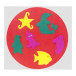 Puzzle Flotante Redondo Océano