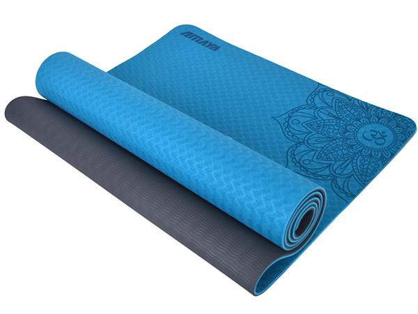 Colchoneta pilates/yoga Softee Deluxe grosor 6mm Azul