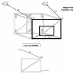 Tirantes para J. Canastas Baloncesto Abatibles