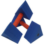 Mancuernas Acuáticas. Halteras Triangulares