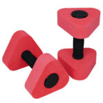 Mancuernas Acuáticas. Halteras Tirangulares Hidro