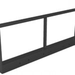 Barra. Cross Bar Doble-Monkeys 1,05 m para Rack