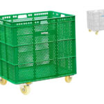 Cesta. Banasta con Ruedas