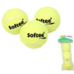 Pelotas Tenis Iniciación Deluxe (baja presión). 3 uds