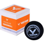 Pelota Squash Victor Punto Rojo