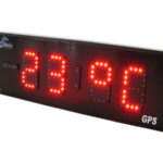 Reloj Piscina con Termómetro