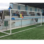 J. Porterías Fútbol 11. Trasladables Metálicas