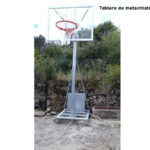 J. Canastas Minibasket Trasladables Deluxe Galvanizadas