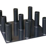 Soporte de Suelo para Barras de Peso 30 mm