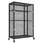 Armario Metálico 185x120x55 Negro