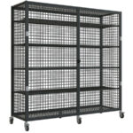 Armario Metálico 200x200x60 Negro