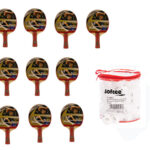 Pala Tenis Mesa P030. Lote con Pelotas