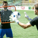 Tchoukball. Reboteador Manual
